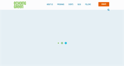 Desktop Screenshot of echoinggreen.org